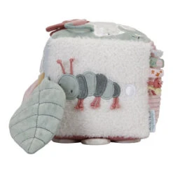 Little Dutch Soft Activity Cube - Flowers & Butterflies -Baby Product Store 0016914 activiteitenkubus flowers butterflies