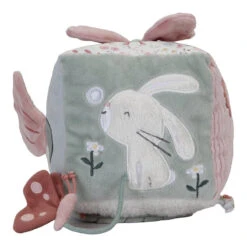 Little Dutch Soft Activity Cube - Flowers & Butterflies -Baby Product Store 0016915 activiteitenkubus flowers butterflies