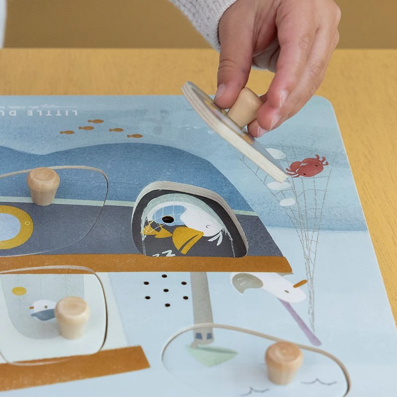 Little Dutch Wooden Sound Puzzle - Sailors Bay 3 Little Dutch Wooden Sound Puzzle - Sailors Bay - Image 3