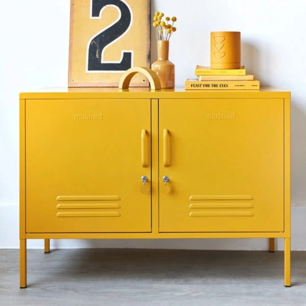 Mustard Made The Lowdown Storage Locker - Mustard 5 Mustard Made The Lowdown Storage Locker - Mustard - Image 5