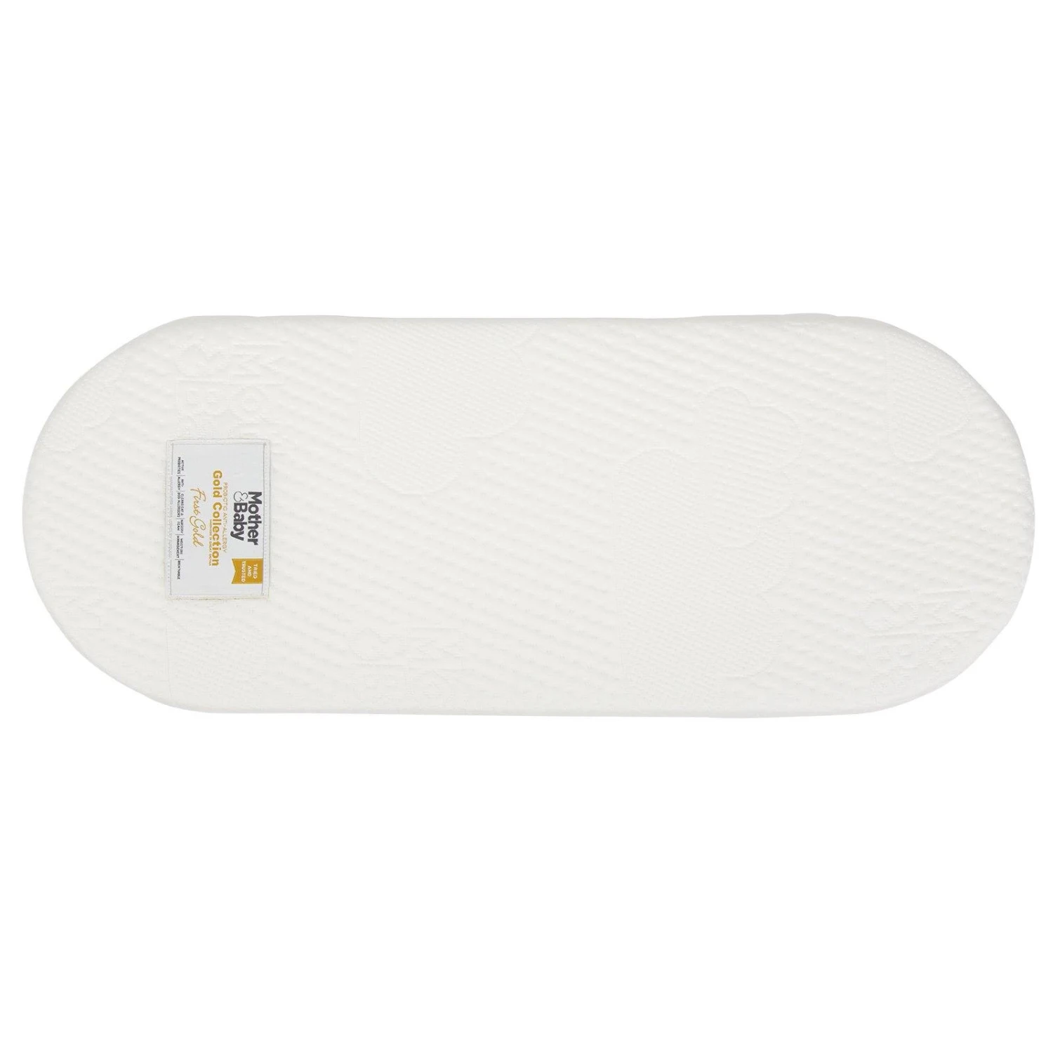 Mother&Baby First Gold Anti-Allergy Foam Moses Basket Mattress - Large (75 X 28cm) 1 Mother&Baby First Gold Anti-Allergy Foam Moses Basket Mattress - Large (75 X 28cm)