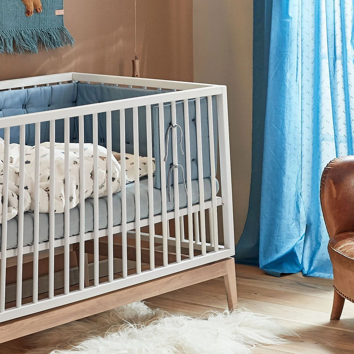 Leander Sheet For Baby Cot (Pack-2) - 60 X 120cm 2 Leander Sheet For Baby Cot (Pack-2) - 60 X 120cm - Image 2