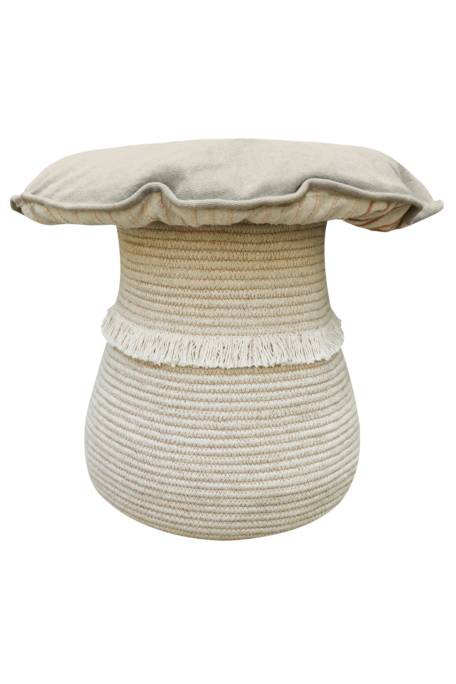Lorena Canals Giant Mushroom Storage Basket 1 Lorena Canals Giant Mushroom Storage Basket