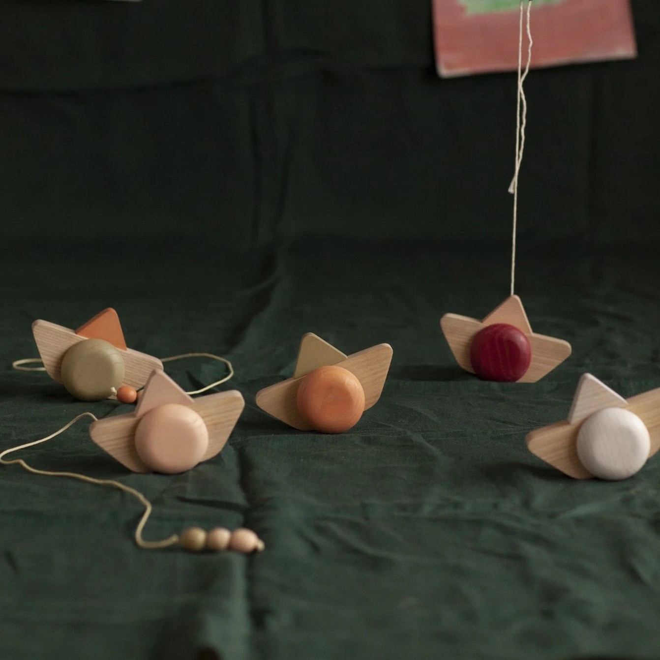 Babai Toys Pull-Go Ship - Terra 2 Babai Toys Pull-Go Ship - Terra - Image 2