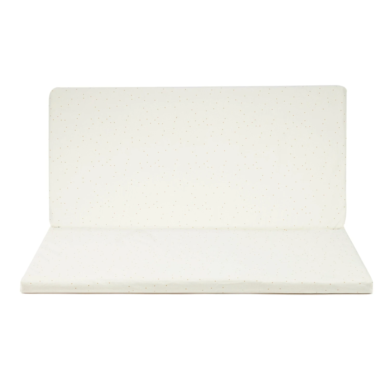 Nobodinoz Bebop Foldable Mattress - Honey Sweet Dots/Natural 1 Nobodinoz Bebop Foldable Mattress - Honey Sweet Dots/Natural