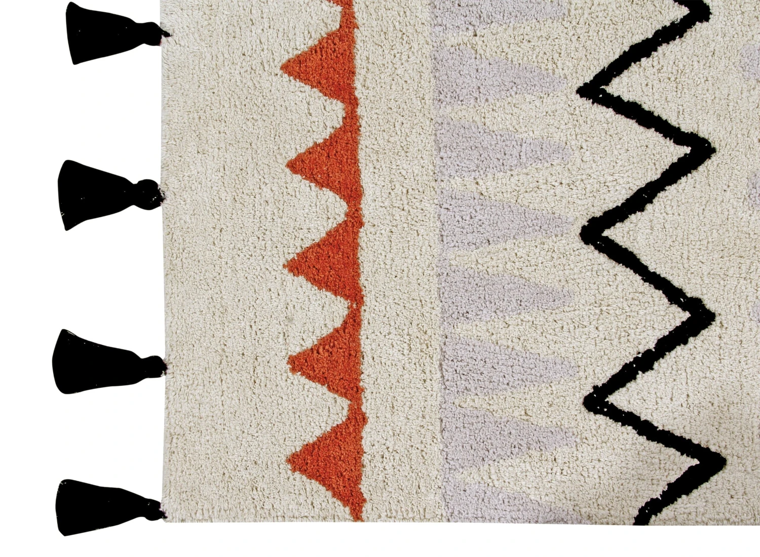 Lorena Canals Azteca Washable Rug - Natural Terracota 3 Lorena Canals Azteca Washable Rug - Natural Terracota - Image 3