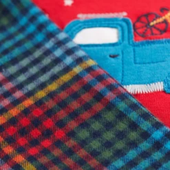 Frugi Caden Check PJs - True Red/Indigo Check -Baby Product Store Frame1 2023 09 07T140702.763