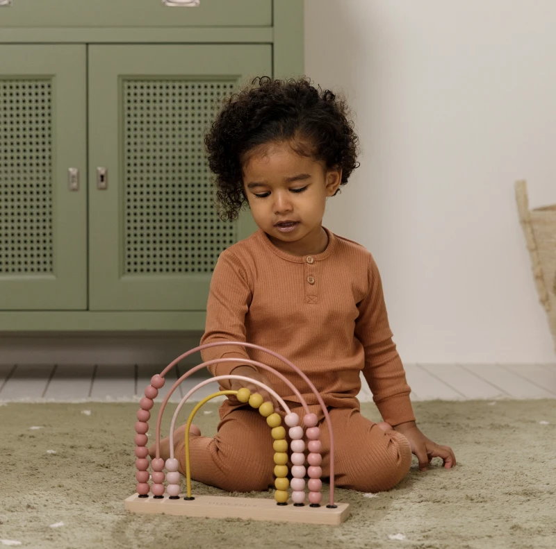 Little Dutch Abacus - Pink 2 Little Dutch Abacus - Pink - Image 2