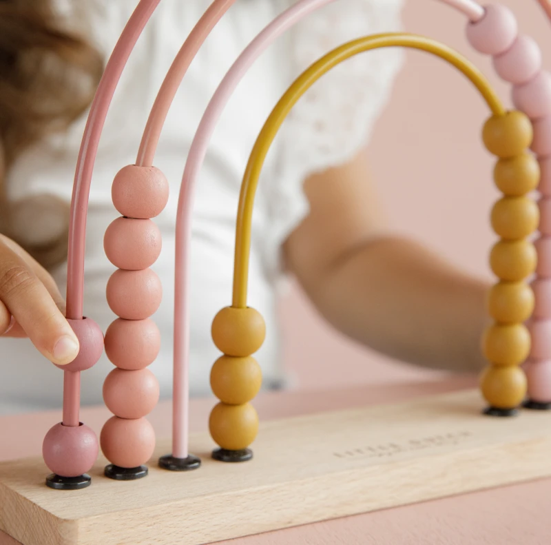 Little Dutch Abacus - Pink 3 Little Dutch Abacus - Pink - Image 3