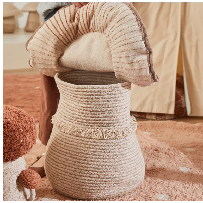 Lorena Canals Giant Mushroom Storage Basket 2 Lorena Canals Giant Mushroom Storage Basket - Image 2