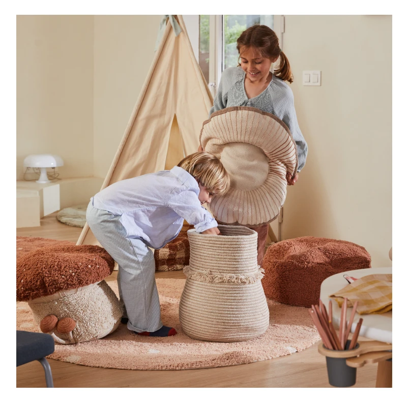 Lorena Canals Giant Mushroom Storage Basket 3 Lorena Canals Giant Mushroom Storage Basket - Image 3