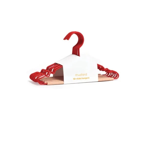 Mustard Made Kids Top Hangers In Poppy 1 Mustard Made Kids Top Hangers In Poppy
