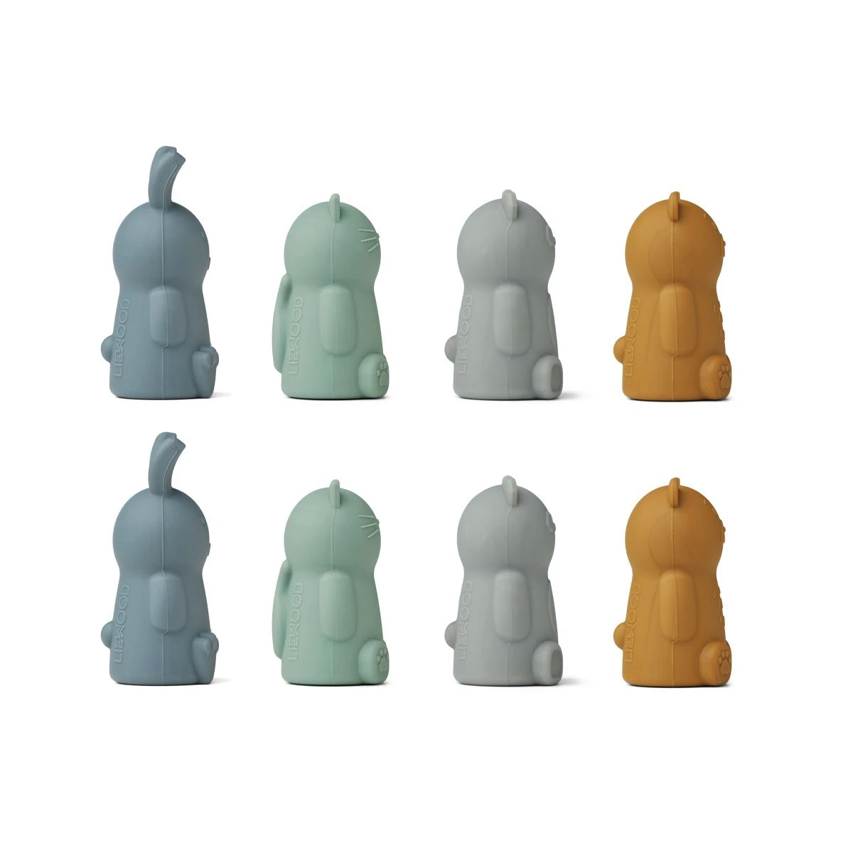 Liewood Jim Finger Puppets 8-Pack - Blue Multi Mix 3 Liewood Jim Finger Puppets 8-Pack - Blue Multi Mix - Image 3