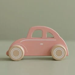 Little Dutch Wooden Car - Pink 7 Little Dutch Wooden Car - Pink -Baby Product Store LD7000 CarPink 3