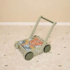 Little Dutch Walker/Block Trolley - Little Farm -Baby Product Store LD7143 Block Trolley 4