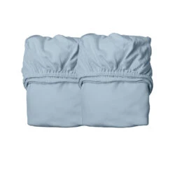 Leander Sheet For Baby Cot (Pack-2) - 60 X 120cm 26 Leander Sheet For Baby Cot (Pack-2) - 60 X 120cm -Baby Product Store Leander Sheet babycot Organic Dustyblue 1 1200x1200287niHM4HswQI