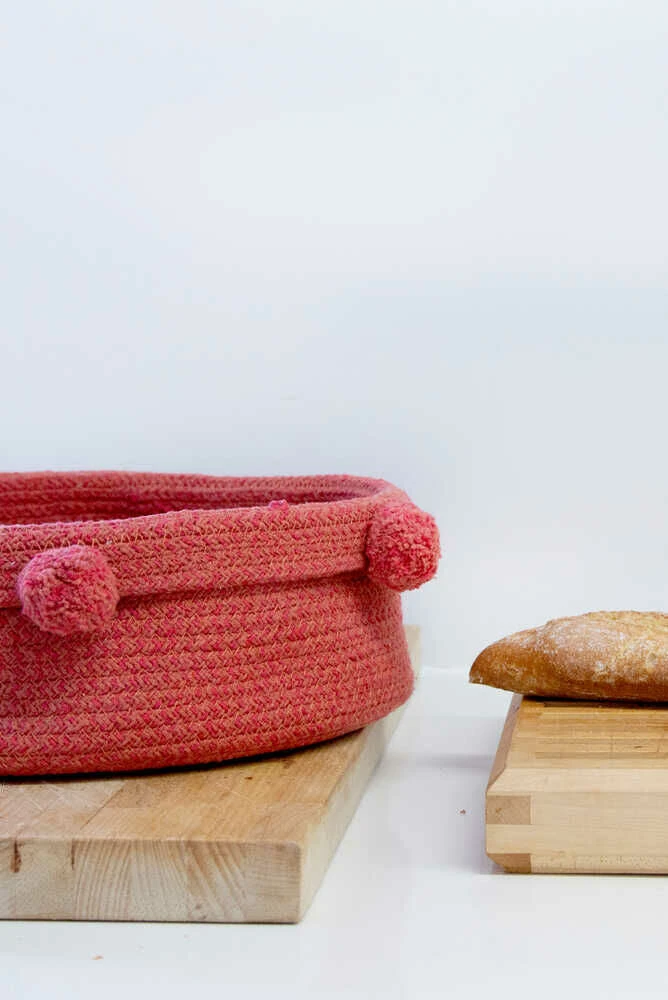 Lorena Canals Basket Tray - Brick Red 5 Lorena Canals Basket Tray - Brick Red - Image 5