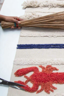 Lorena Canals Washable Rug Mini - Lobster -Baby Product Store Liewood6 c7449b92 2cbf 4633 808c b6bcd13c06ea