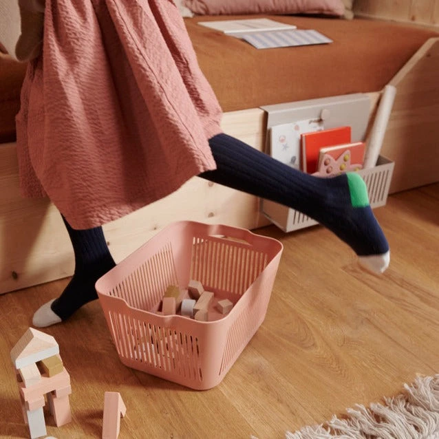 Liewood Makeeva Basket Large 2-Pack - Tuscany Rose 2 Liewood Makeeva Basket Large 2-Pack - Tuscany Rose - Image 2