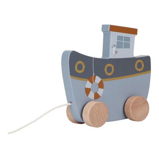 Little Dutch Pull Along Boat - Sailors Bay 1 Little Dutch Pull Along Boat - Sailors Bay