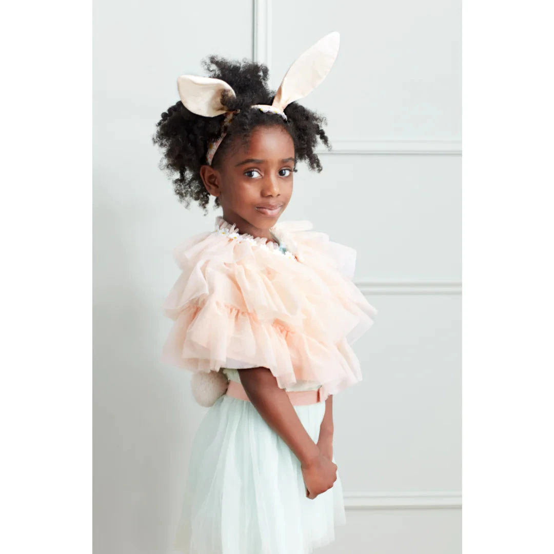 Meri-Meri Meri Meri Peach Tulle Bunny Costume 2 Meri-Meri Meri Meri Peach Tulle Bunny Costume - Image 2