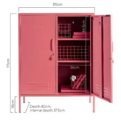 Mustard Made The Midi Storage Locker - Berry -Baby Product Store Midi berry 6a37ffd8 8f6c 4f13 8852 fd113437fd72