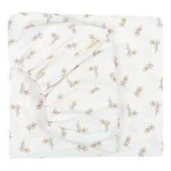 Nobodinoz Tibet Fitted Sheet - Flore (2 Sizes)