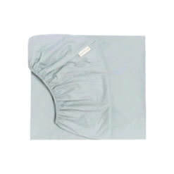 Nobodinoz Tibet Fitted Sheet - Soft Blue