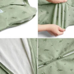 ErgoPouch Organic All Year Cocoon Swaddle Sleeping Bag - Oatmeal 1.0 TOG -Baby Product Store PDP Feature Compilation 1688x2000 1.0T CSB