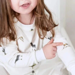 Rosa And Blue Pyjamas - Safari 8 Rosa And Blue Pyjamas - Safari -Baby Product Store R B11761 1