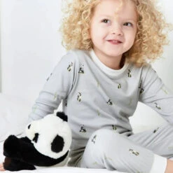 Rosa And Blue Pyjamas - Panda -Baby Product Store R B12079