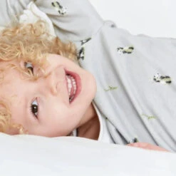 Rosa And Blue Pyjamas - Panda -Baby Product Store R B12127