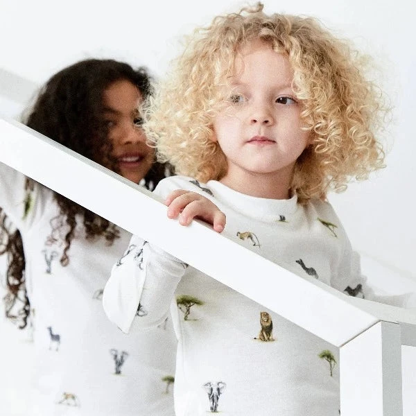 Rosa And Blue Pyjamas - Safari 2 Rosa And Blue Pyjamas - Safari - Image 2