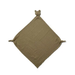 Liewood Robbie Comforter Muslin Cloth - Mr Bear Khaki