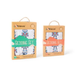 Kabode Robot Organic Duvet Cover & Pillowcase -Baby Product Store RobotBeddingSet 3