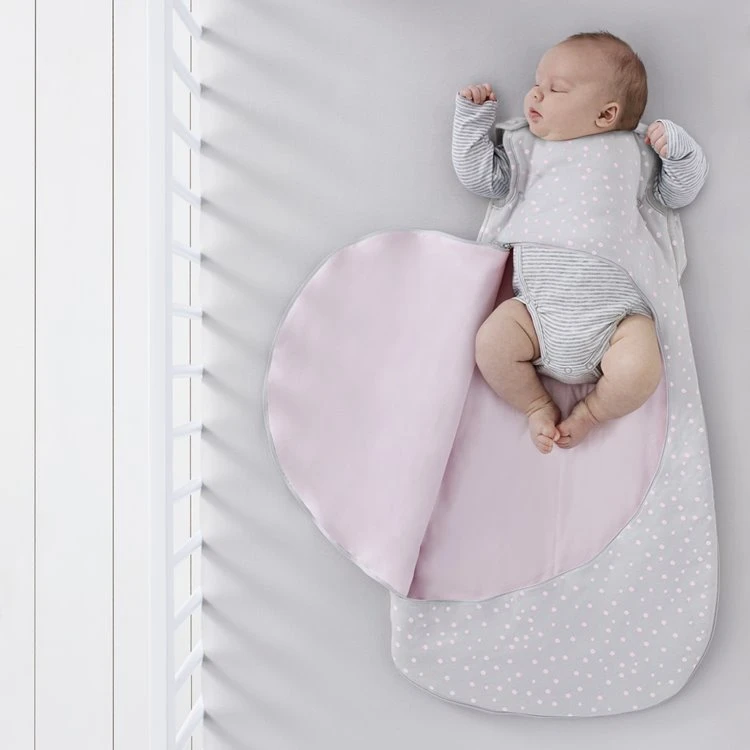 SnuzPouch Sleeping Bag - Rose Spots 2 SnuzPouch Sleeping Bag - Rose Spots - Image 2