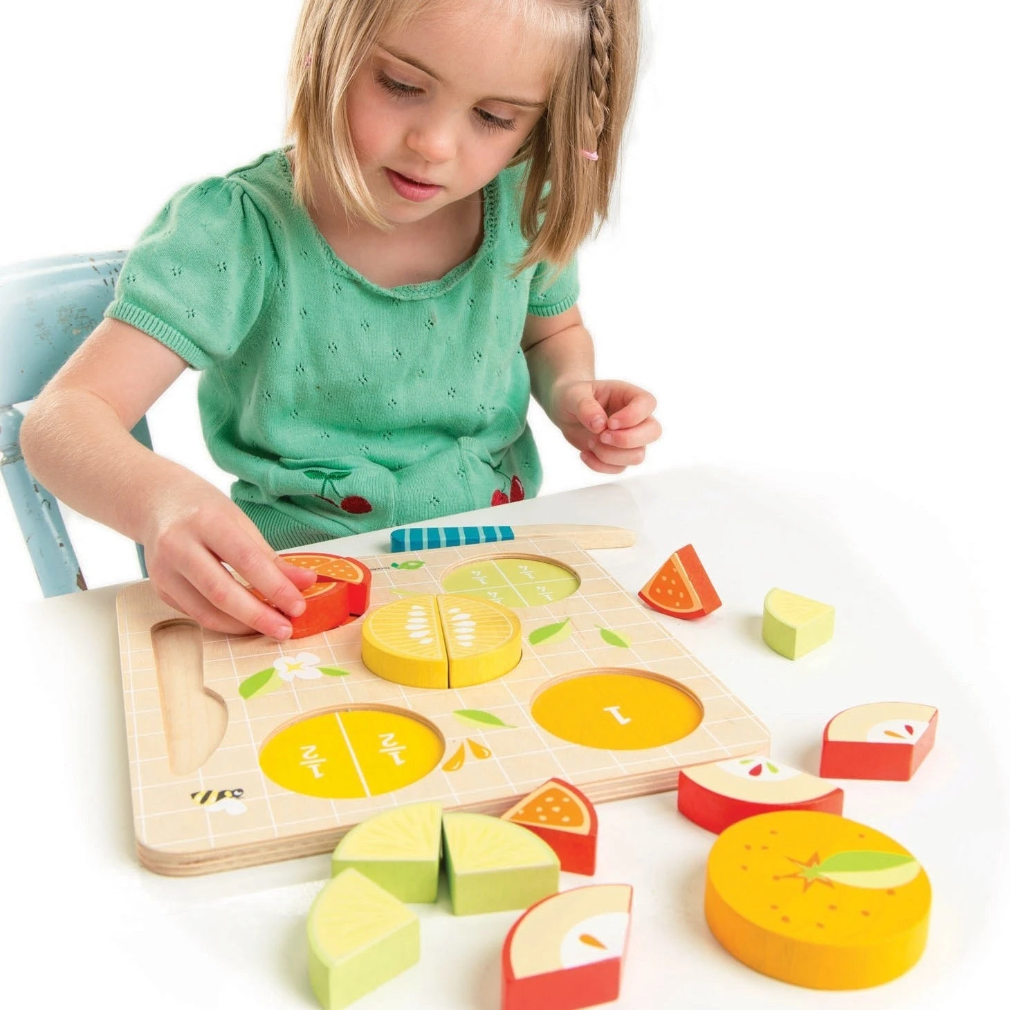 Tender Leaf Toys Clock & Citrus Fractions Bundle 2 Tender Leaf Toys Clock & Citrus Fractions Bundle - Image 2