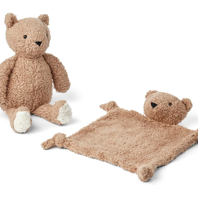 Liewood Ted Baby Gift Set - Mr. Bear/Beige 2 Liewood Ted Baby Gift Set - Mr. Bear/Beige - Image 2