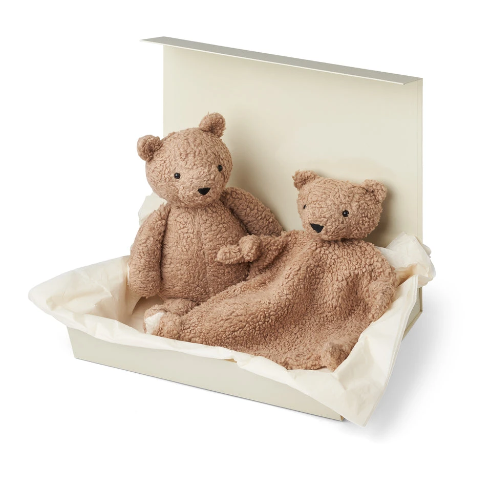 Liewood Ted Baby Gift Set - Mr. Bear/Beige 1 Liewood Ted Baby Gift Set - Mr. Bear/Beige