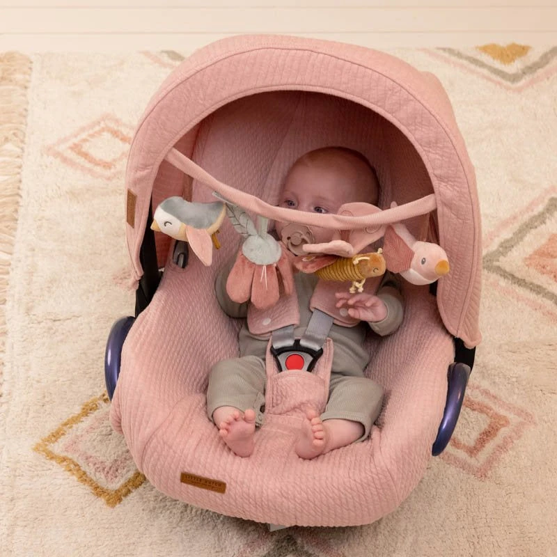 Little Dutch Stroller/Pram Chain Toy - Flowers & Butterflies 3 Little Dutch Stroller/Pram Chain Toy - Flowers & Butterflies - Image 3