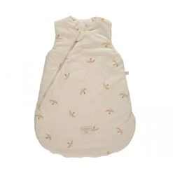 Nobodinoz Cocoon Midseason Sleeping Bag - Haiku Birds Natural