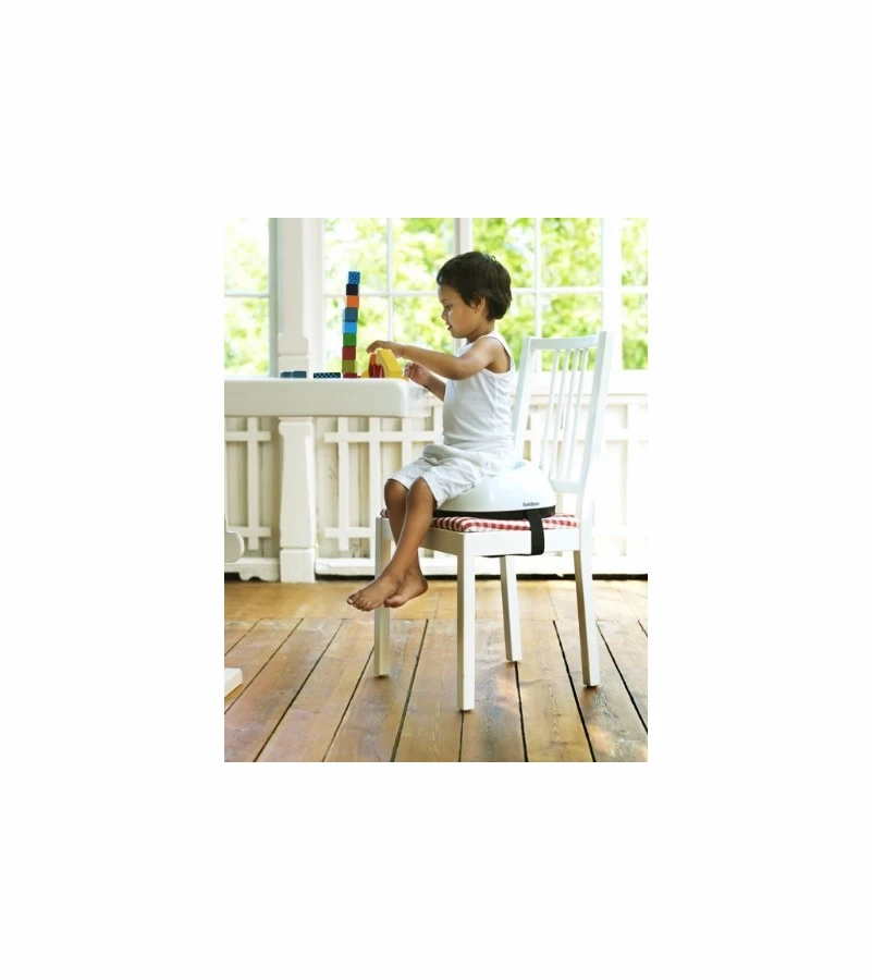 BabyBjorn Portable Booster Chair- White 5 BabyBjorn Portable Booster Chair- White - Image 5