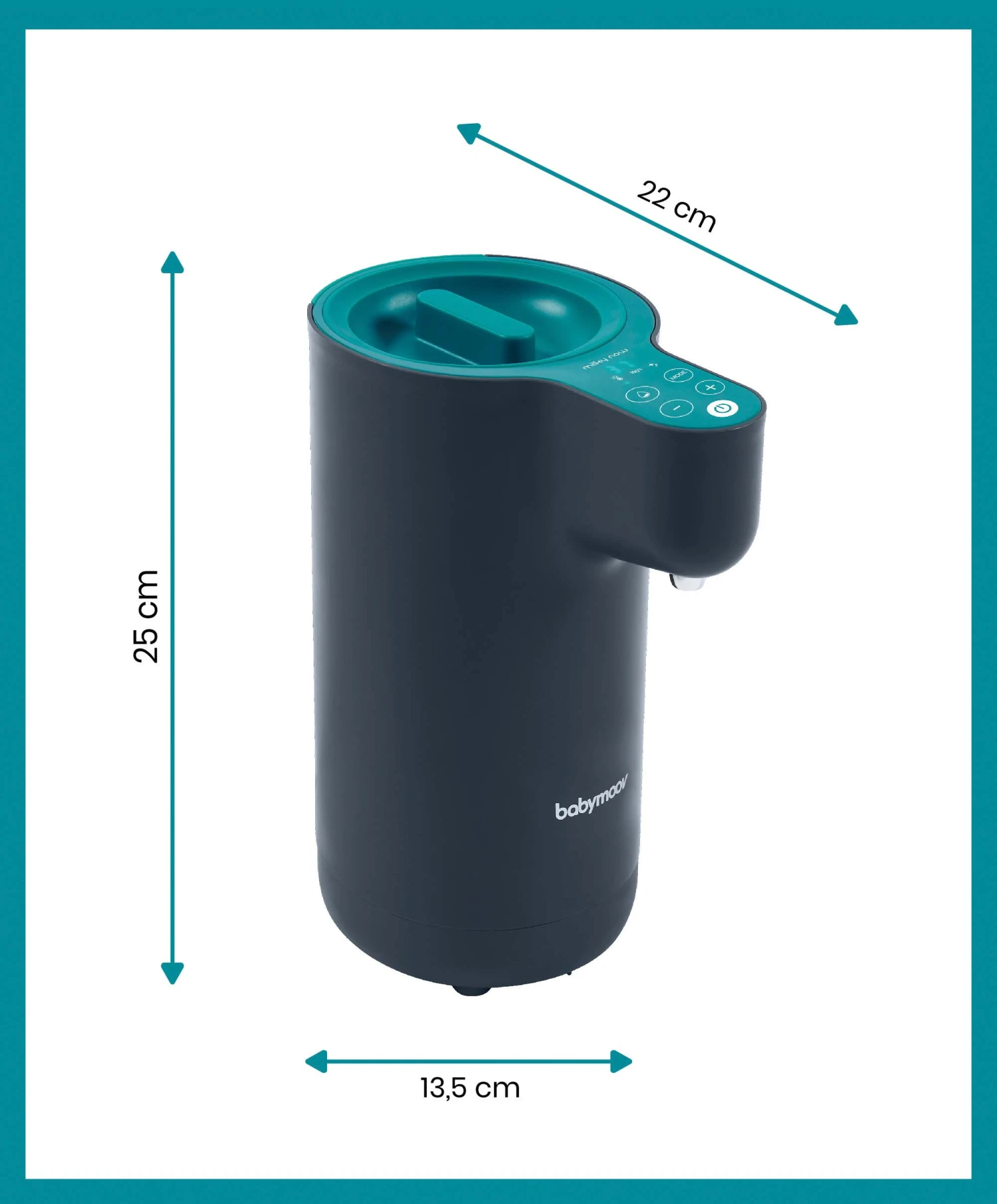 Babymoov Milky Now Bottle Prep Machine - Grey 8 Babymoov Milky Now Bottle Prep Machine - Grey - Image 8