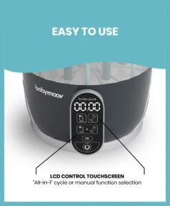 Babymoov Turbo Pure Steriliser And Bottle Dryer - Blue -Baby Product Store babymoov babymoov turbo pure steriliser and bottle dryer blue 33002901733541