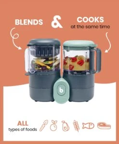BabyMoov Nutribaby One 4-in-1 Baby Food Processor - Grey 8 BabyMoov Nutribaby One 4-in-1 Baby Food Processor - Grey -Baby Product Store babymoov nutribaby one 4 in 1 baby food processor grey 33002833182885