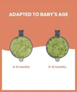 BabyMoov Nutribaby One 4-in-1 Baby Food Processor - Grey 9 BabyMoov Nutribaby One 4-in-1 Baby Food Processor - Grey -Baby Product Store babymoov nutribaby one 4 in 1 baby food processor grey 33002833215653