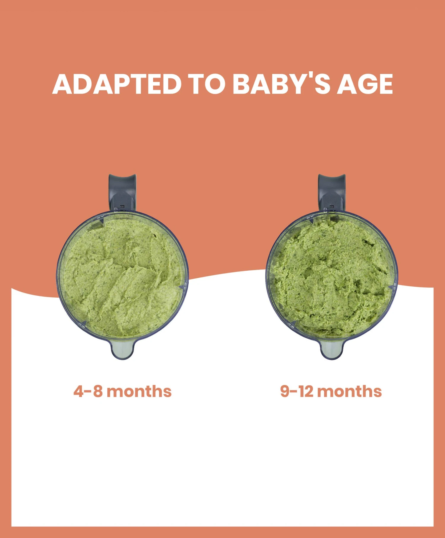 BabyMoov Nutribaby One 4-in-1 Baby Food Processor - Grey 4 BabyMoov Nutribaby One 4-in-1 Baby Food Processor - Grey - Image 4