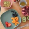 Beaba Béaba 4 Piece Silicone Meal Set - Eucalyptus
