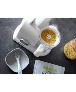 Beaba Babycook® Solo 4 In 1 Food Maker - White/Silver -Baby Product Store beaba baby weaning beaba babycook 4 in 1 food maker solo white silver 29211259830437