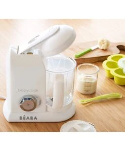 Beaba Babycook® Solo 4 In 1 Food Maker - White/Silver -Baby Product Store beaba baby weaning beaba babycook 4 in 1 food maker solo white silver 30978976874661